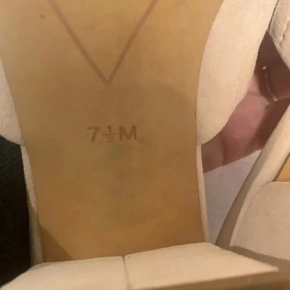 Halogen Suede Women’s Size 7.5 Pink Mules Open Toe  Shoes Block Heel Slides - Picture 8 of 10